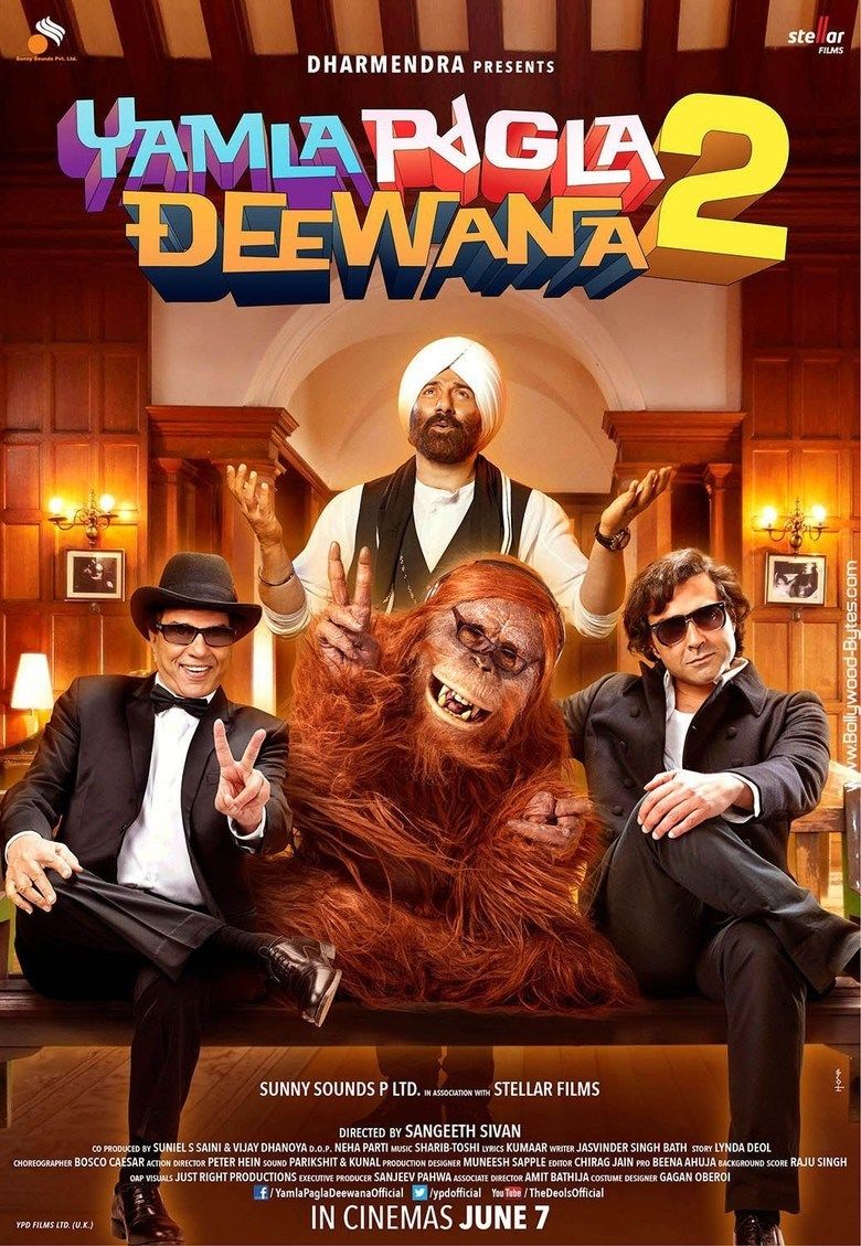 Yamla Pagla Deewana 2 movie poster