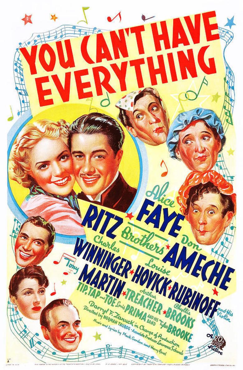You Cant Have Everything movie poster