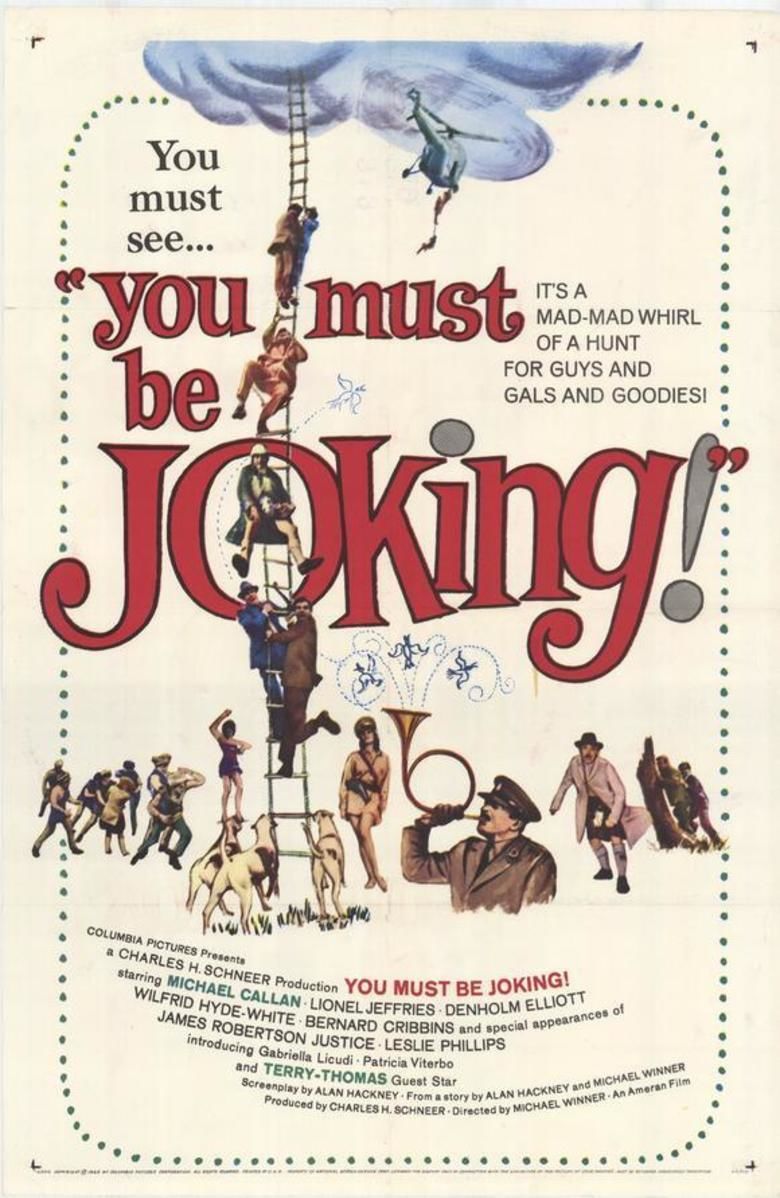 You Must Be Joking! (1965 film) movie poster