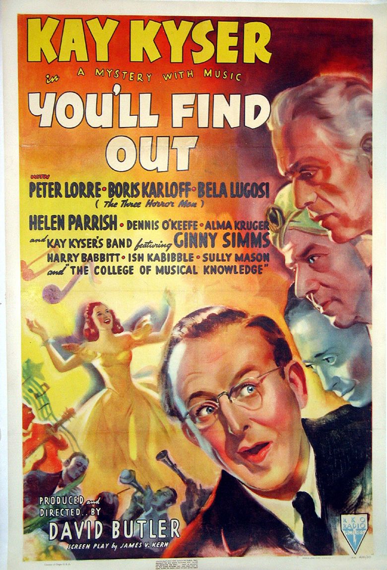 Youll Find Out movie poster
