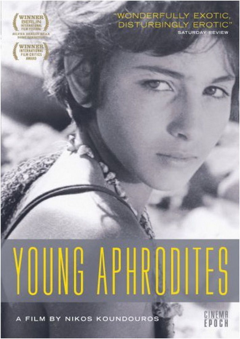 Cleopatra Rota looking fierce with short hair in a poster of the 1963 film "Young Aphrodites"