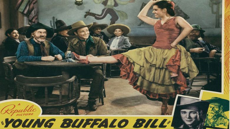 Young Buffalo Bill movie scenes
