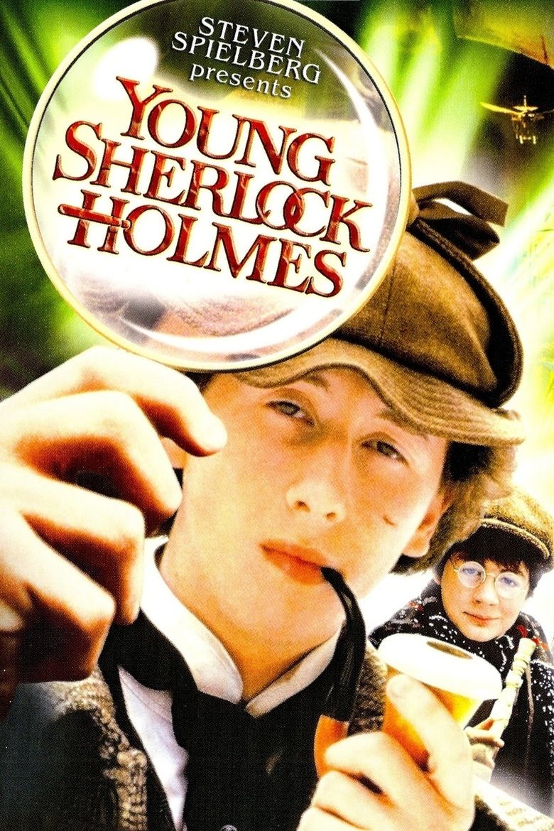 Young Sherlock Holmes movie poster