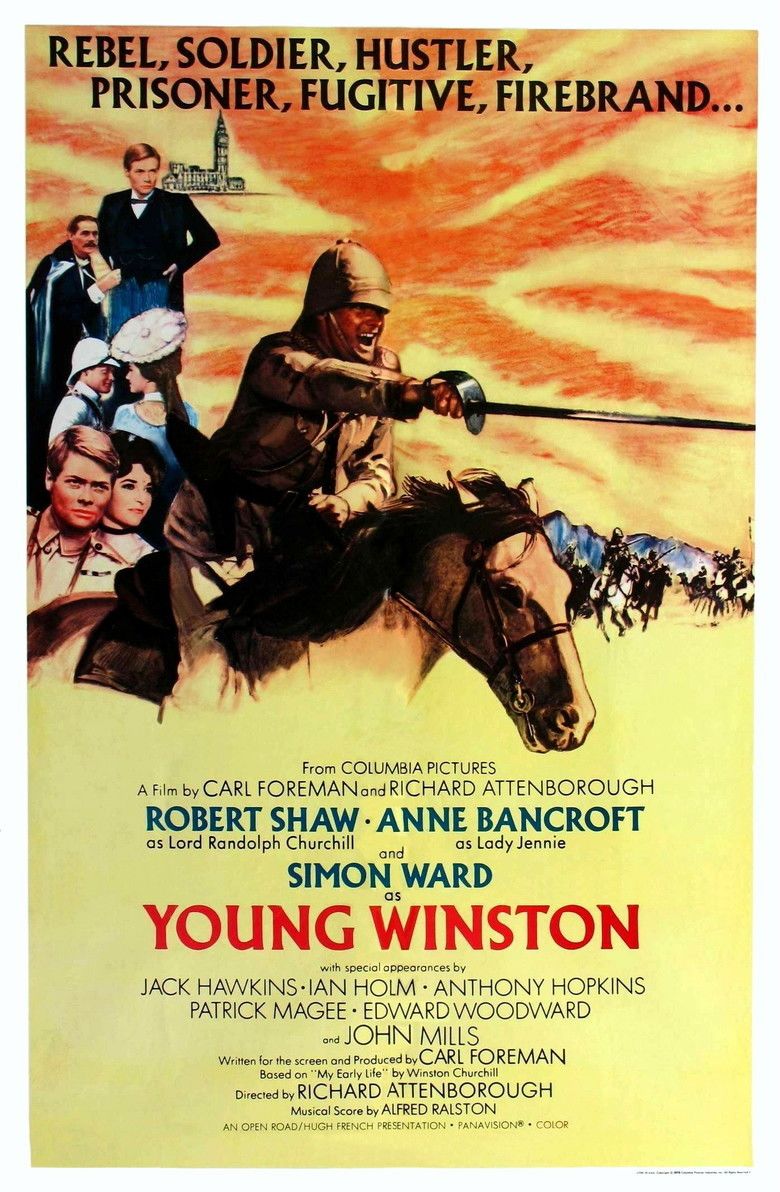 Young Winston movie poster