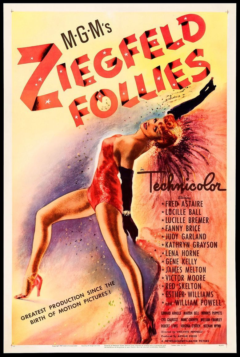 Ziegfeld Follies (film) movie poster