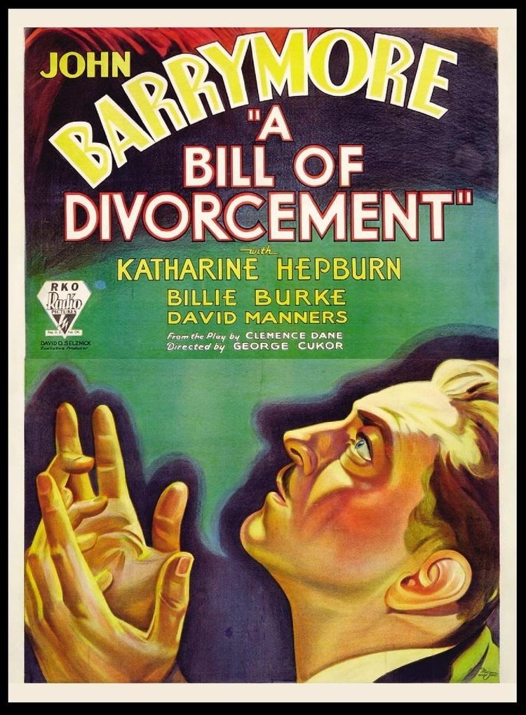 A Bill of Divorcement (1932 film) A Bill of Divorcement 1932 bonjourtristessenet