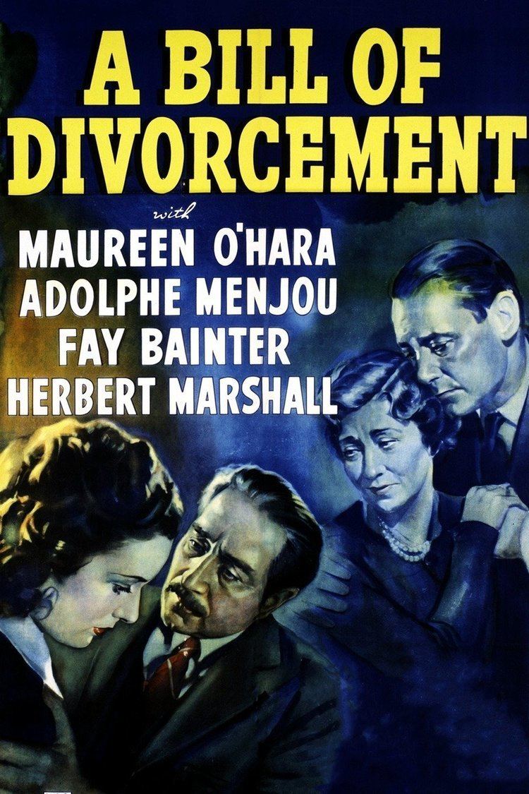 A Bill of Divorcement (1940 film) wwwgstaticcomtvthumbmovieposters90899p90899