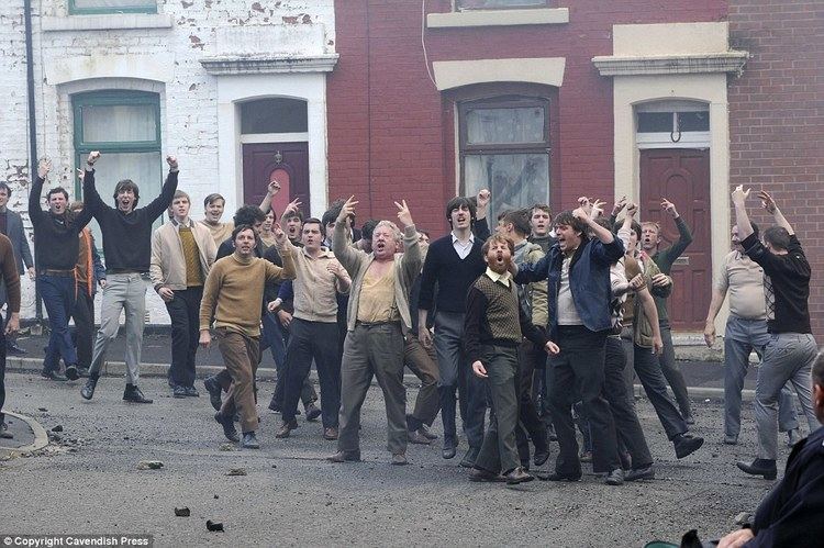 A Citys Child movie scenes The Troubles Actors film a scene in this back street in Blackburn which became the