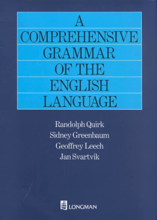 A Comprehensive Grammar Of The English Language Alchetron The Free 