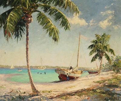 A. E. Backus Albert Ernest Beanie Backus Artist Fine Art Prices Auction