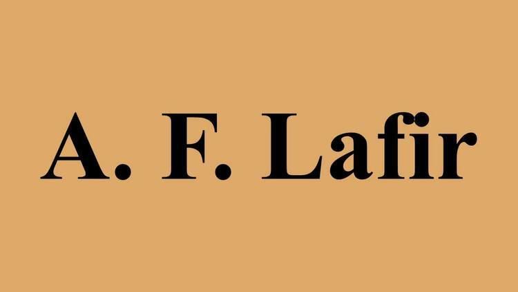 A. F. Lafir A F Lafir YouTube