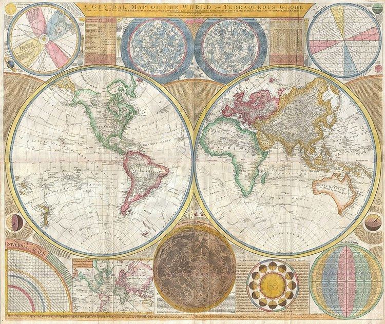 A General Map of the World, or Terraqueous Globe