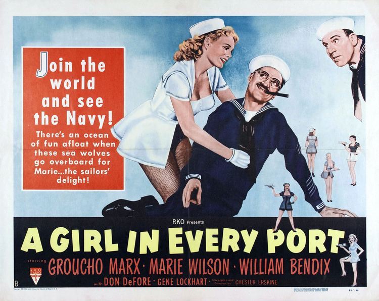 A Girl in Every Port (1952 film) A Girl in Every Port 1952
