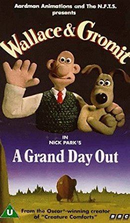 A Grand Day Out Wallace Gromit A Grand Day Out VHS Peter Sallis Nick Park