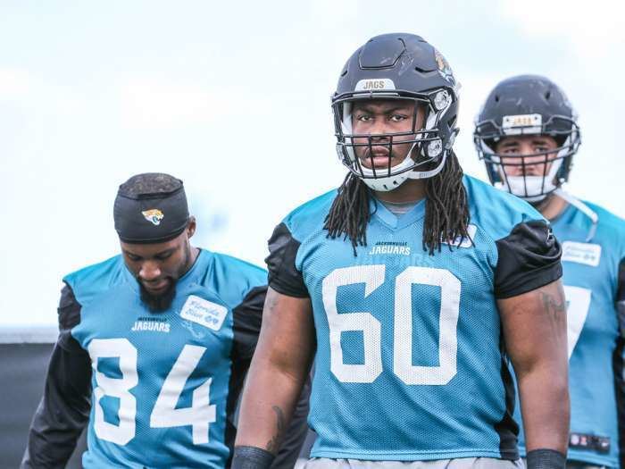 A. J. Cann Jaguars Insider Looking at tape shows potential of left