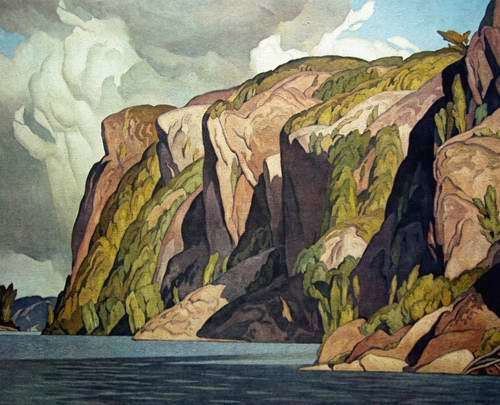 A. J. Casson Bon Echoquot By AJ Casson ManorHill Fine Art