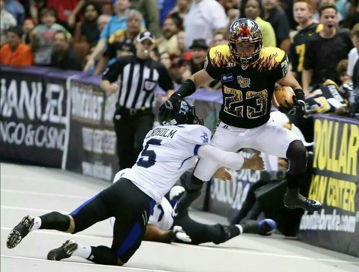 A. J. Cruz Arena Football player AJ Cruz of the Arizona Rattlers