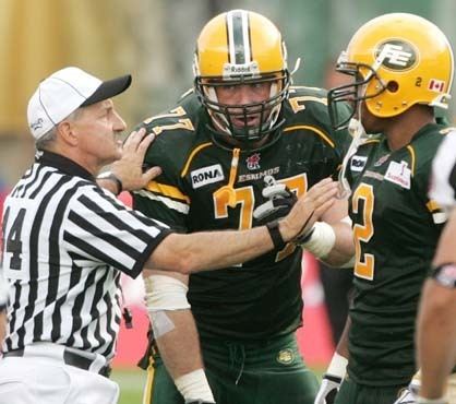 A. J. Gass CANOE SLAM Edmonton Eskimos AJ Gass