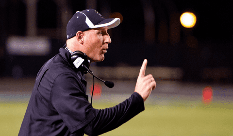 A. J. Gass OC Catholic News Features Head Football Coach AJ Gass 3993