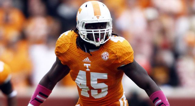 A. J. Johnson (linebacker) Tennessee Volunteers LB AJ Johnson arrested NFLcom