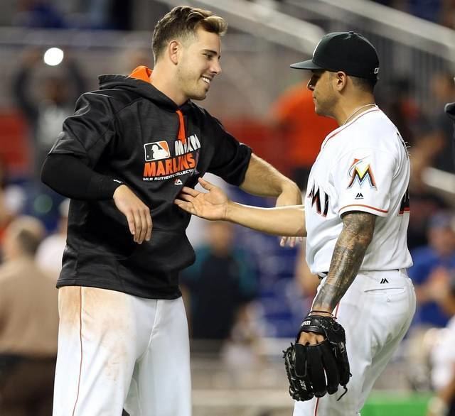 A. J. Ramos Marlins pitchers and catchers report to spring training Tuesday and