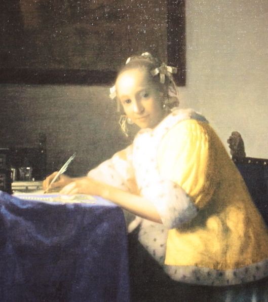 A Lady Writing a Letter Woman Writing A Letter Vermeer 76925 UPSTORE