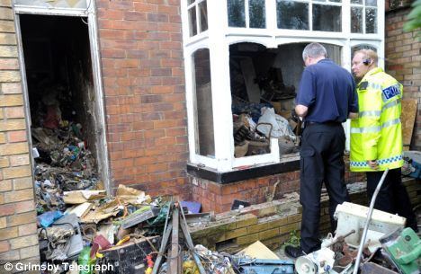 A Life of Grime Pensioner39s life of grime Workmen clear 100 TONS of rubbish from