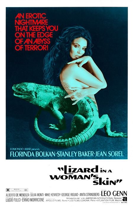 A Lizard in a Woman's Skin A Lizard in a Womans Skin Italy 1971 HORRORPEDIA