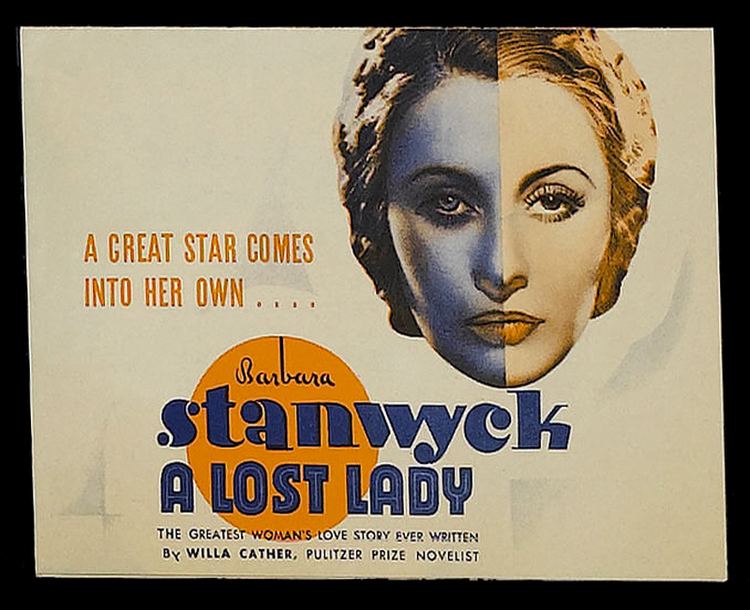 A Lost Lady (film) A Lost Lady 1934