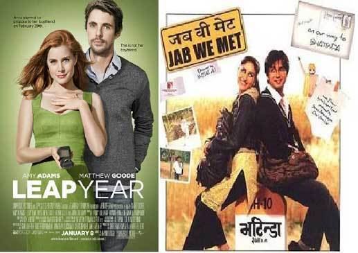 A Love movie scenes Jab We Met Leap year The creators of Leap Year 2010 claim it is not a remake of Jab We Met 2007 but the plot and scenes are way too similar 