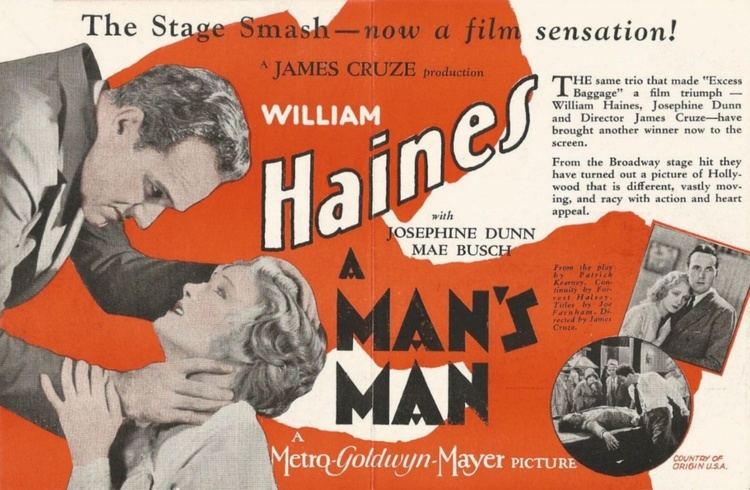 A Man's Man (1929 film) GarboForever A Mans Man The lost cameo role