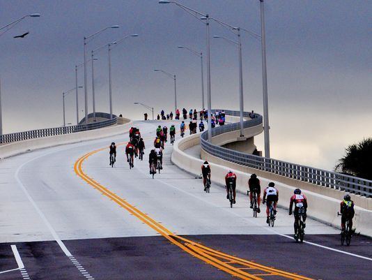 A. Max Brewer Bridge Trailblazers Max Brewer Bridge in Titusville