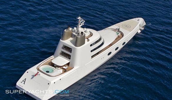 A (motor yacht) A Blohm Voss Shipyards Motor Yacht superyachtscom