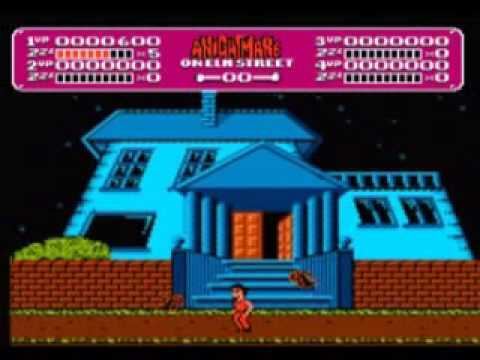 A Nightmare on Elm Street (video game) A Nightmare on Elm Street NES review YouTube