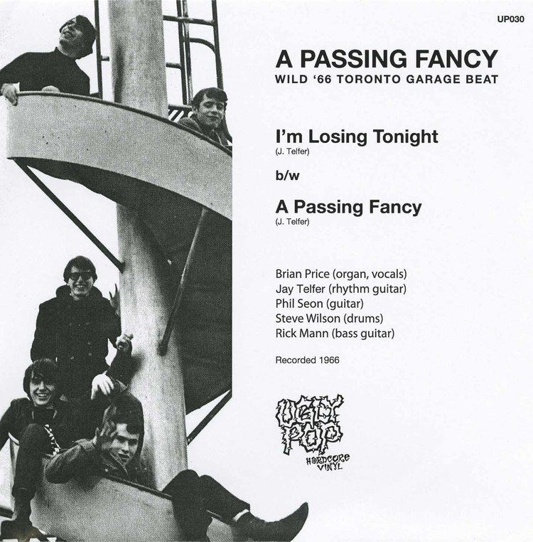 A Passing Fancy A Passing Fancy I39m Losing Tonight bw A Passing Fancy reissue