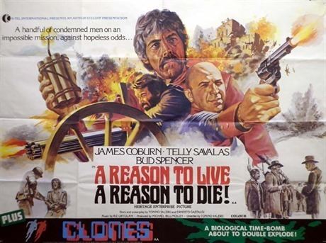 A Reason to Live, a Reason to Die A Reason To Live a Reason To Die Poster UK Quad 1972 Chantrell