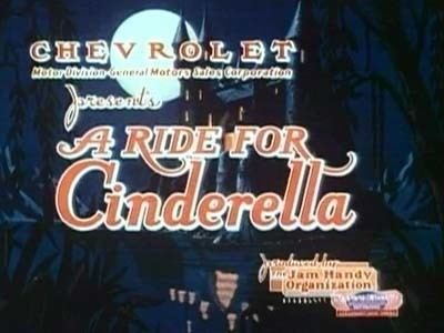 A Ride for Cinderella A Ride For Cinderella 1937 Theatrical Cartoon