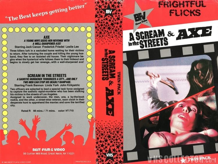 A Scream in the Streets A Scream in the Streets Axe VHSCollectorcom Your Analog