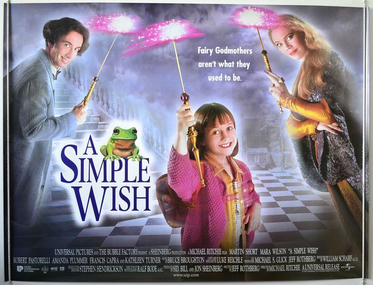 A Simple Wish A Simple Wish Original Cinema Movie Poster From pastposterscom