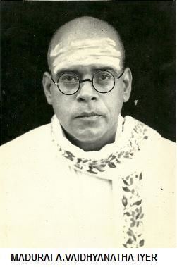 A. Vaidyanatha Iyer Madurai A Vaidyanatha Iyer