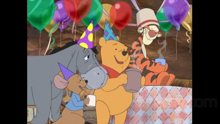 Winnie the Pooh A Very Merry Pooh Year Bluray Gift of Friendship
