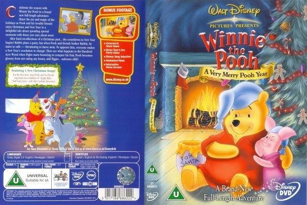 Winnie The Pooh A Very Merry Pooh Year 5017188886222 Disney DVD