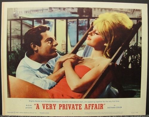 A Very Private Affair A Very Private Affair Original US Lobby Card Set of 8 Vintage Movie