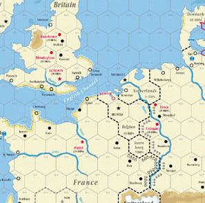 A World At War GMT GAMES A world At War Map