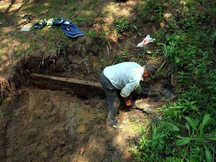 A1 Mine Settlement Matca and the Matca River