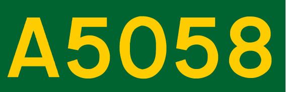 A5058 road