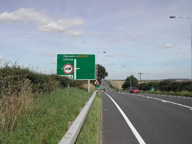 A614 road