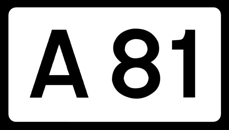 A81 road