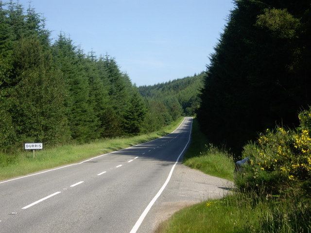 A957 road