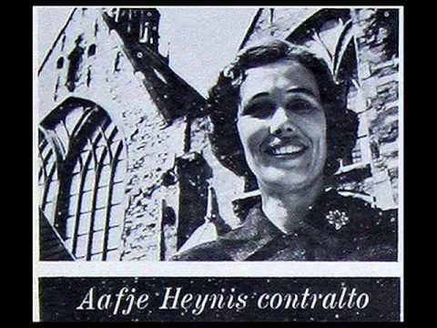 Aafje Heynis Bach Aafje Heynis 1958 Cantata No 169 Gott soll allein mein